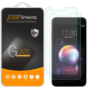 [2-Pack] Supershieldz for LG Xpression Plus Tempered Glass Screen Protector, Anti-Scratch, Anti-Fingerprint, Bubble Free