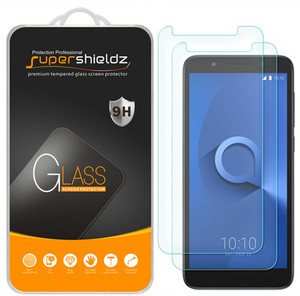 [2-Pack] Supershieldz for TCL LX (A502DL) Tempered Glass Screen Protector, Anti-Scratch, Anti-Fingerprint, Bubble Free