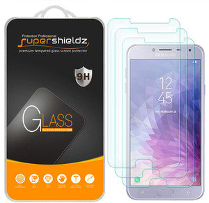 [3-Pack] Supershieldz for Samsung Galaxy J4 (2018) / J4 SM-J400 J400M Tempered Glass Screen Protector, Anti-Scratch, Anti-Fingerprint, Bubble Free