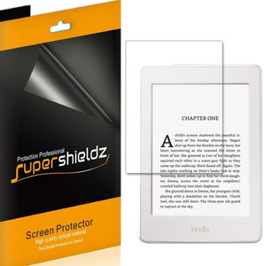 Supershieldz (2 Pack) Designed for Kindle (11th/10th Generation, 2022/2019)  / Kindle E-Reader (8th Generation) Tempered Glass Screen Protector, Anti