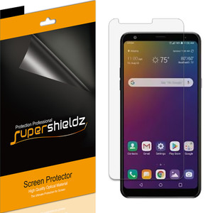 [6-Pack] Supershieldz for LG Stylo 5 / Stylo 5X / Stylo 5 Plus Screen Protector, Anti-Bubble High Definition (HD) Clear Shield