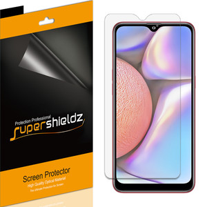 [6-Pack] Supershieldz for Samsung Galaxy A10s Screen Protector, Anti-Bubble High Definition (HD) Clear Shield