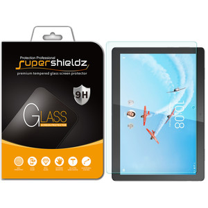 [1-Pack] Supershieldz for Lenovo Tab M10 / Smart Tab M10 (10.1 inch) Tempered Glass Screen Protector, Anti-Scratch, Anti-Fingerprint, Bubble Free