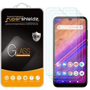 [3-Pack] Supershieldz for BLU Vivo XL5 Tempered Glass Screen Protector, Anti-Scratch, Anti-Fingerprint, Bubble Free