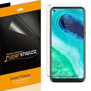 [6-Pack] Supershieldz for Motorola (Moto G Fast) Screen Protector, Anti-Glare & Anti-Fingerprint (Matte) Shield