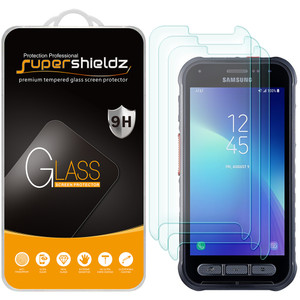 [3-Pack] Supershieldz for Samsung Galaxy Xcover FieldPro Tempered Glass Screen Protector, Anti-Scratch, Anti-Fingerprint, Bubble Free