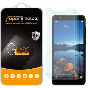 [3-Pack] Supershieldz for Wiko Ride 2 Tempered Glass Screen Protector, Anti-Scratch, Anti-Fingerprint, Bubble Free