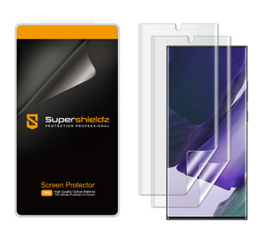 [2-Pack] Supershieldz for Samsung Galaxy Note 20 Ultra 5G Screen Protector, [Full Screen Coverage] Anti-Bubble High Definition (HD) Clear Shield