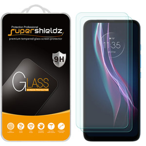 [2-Pack] Supershieldz for Motorola One Fusion Plus Tempered Glass Screen Protector, Anti-Scratch, Anti-Fingerprint, Bubble Free