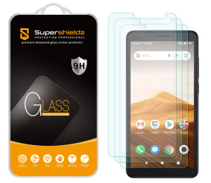 [3-Pack] Supershieldz for Alcatel Apprise/Glimpse/Volta/Alcatel 1B (2020) Tempered Glass Screen Protector, Anti-Scratch, Anti-Fingerprint, Bubble Free