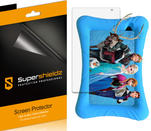 [3-Pack] Supershieldz for Pritom P7 Kids Tablet (7 inch) Screen Protector, Anti-Bubble High Definition (HD) Clear Shield