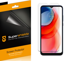 [6-Pack] Supershieldz for Motorola Moto G Play (2021) Screen Protector, Anti-Glare & Anti-Fingerprint (Matte) Shield