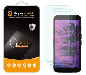 [3-Pack] Supershieldz for CAT S62 / S62 Pro Tempered Glass Screen Protector, Anti-Scratch, Anti-Fingerprint, Bubble Free
