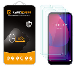 [3-Pack] Supershieldz for CoolPad Suva Tempered Glass Screen Protector, Anti-Scratch, Anti-Fingerprint, Bubble Free