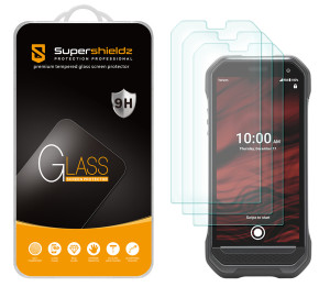 [3-Pack] Supershieldz for Kyocera Duraforce Ultra 5G UW Tempered Glass Screen Protector, Anti Scratch, Bubble Free