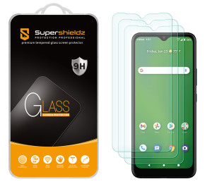 (3 Pack) Supershieldz Designed for Cricket Icon 3 Tempered Glass Screen Protector, Anti Scratch, Bubble Free (3 Pack) Supershieldz Designed for Cricket Icon 3 Tempered Glass Screen Protector, Anti Scratch, Bubble Free