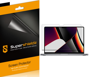 (3 Pack) Supershieldz Designed for MacBook Pro 14 inch (M5, M4, M3, M2, M1, Pro/Max) Screen Protector, High Definition Clear Shield (PET)