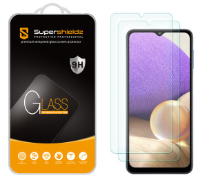 (2 Pack) Supershieldz Designed for Samsung Galaxy A33 5G Tempered Glass Screen Protector, Anti Scratch, Bubble Free (2 Pack) Supershieldz Designed for Samsung Galaxy A33 5G Tempered Glass Screen Protector, Anti Scratch, Bubble Free