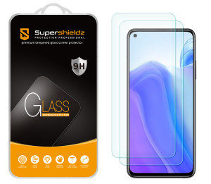 (2 Pack) Supershieldz Designed for Xiaomi Mi 10T and Xiaomi Mi 10T Pro Tempered Glass Screen Protector, Anti Scratch, Bubble Free