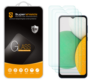 (3 Pack) Supershieldz Designed for Samsung Galaxy A03 Tempered Glass Screen Protector, Anti Scratch, Bubble Free (3 Pack) Supershieldz Designed for Samsung Galaxy A03 Tempered Glass Screen Protector, Anti Scratch, Bubble Free