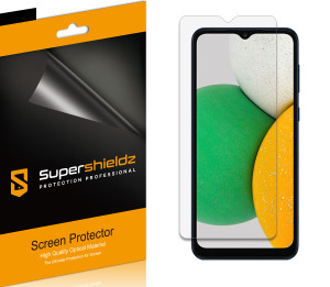 (6 Pack) Supershieldz Anti-Glare (Matte) Screen Protector Designed for Samsung Galaxy A03s (6 Pack) Supershieldz Anti-Glare (Matte) Screen Protector Designed for Samsung Galaxy A03s