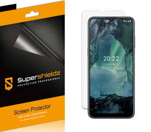 (6 Pack) Supershieldz Designed for Nokia G21 Screen Protector, High Definition Clear Shield (PET) (6 Pack) Supershieldz Designed for Nokia G21 Screen Protector, High Definition Clear Shield (PET)