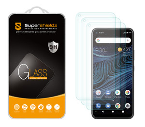 (3 Pack) Supershieldz Designed for ZTE Blade X1 5G Tempered Glass Screen Protector, Anti Scratch, Bubble Free (3 Pack) Supershieldz Designed for ZTE Blade X1 5G Tempered Glass Screen Protector, Anti Scratch, Bubble Free