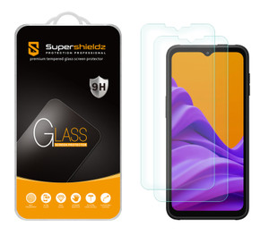 (2 Pack) Supershieldz Designed for Samsung Galaxy Xcover 6 Pro/ Galaxy (Xcover Pro 2) Tempered Glass Screen Protector, Anti Scratch, Bubble Free (2 Pack) Supershieldz Designed for Samsung Galaxy Xcover 6 Pro/ Galaxy (Xcover Pro 2) Tempered Glass Screen Protector, Anti Scratch, Bubble Free