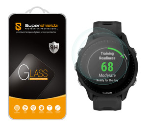 (2 Pack) Supershieldz Designed for Garmin Forerunner 955 and Forerunner 955 Solar Tempered Glass Screen Protector, Anti Scratch, Bubble Free (2 Pack) Supershieldz Designed for Garmin Forerunner 955 and Forerunner 955 Solar Tempered Glass Screen Protector, Anti Scratch, Bubble Free