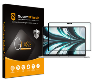 Supershieldz Designed for New MacBook Air 13.6 inch (M4/M3/M2 Chip, 2022-2025) Tempered Glass Screen Protector, Anti Scratch, Bubble Free Supershieldz Designed for New MacBook Air 13.6 inch (M4/M3/M2 Chip, 2022-2025) Tempered Glass Screen Protector, Anti Scratch, Bubble Free