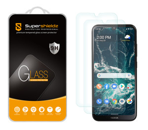 (2 Pack) Supershieldz Designed for Nokia C200 Tempered Glass Screen Protector, Anti Scratch, Bubble Free (2 Pack) Supershieldz Designed for Nokia C200 Tempered Glass Screen Protector, Anti Scratch, Bubble Free