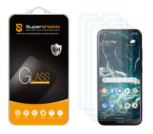 (3 Pack) Supershieldz Designed for Nokia C200 Tempered Glass Screen Protector, Anti Scratch, Bubble Free (3 Pack) Supershieldz Designed for Nokia C200 Tempered Glass Screen Protector, Anti Scratch, Bubble Free