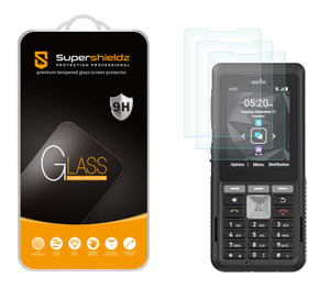 (3 Pack) Supershieldz Designed for Sonim XP5 Plus Tempered Glass Screen Protector, Anti Scratch, Bubble Free (3 Pack) Supershieldz Designed for Sonim XP5 Plus Tempered Glass Screen Protector, Anti Scratch, Bubble Free