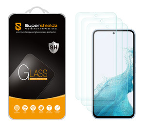 (3 Pack) Supershieldz Designed for Samsung Galaxy A54 5G Tempered Glass Screen Protector, Anti Scratch, Bubble Free (3 Pack) Supershieldz Designed for Samsung Galaxy A54 5G Tempered Glass Screen Protector, Anti Scratch, Bubble Free
