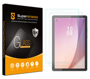 (2 Pack) Supershieldz Designed for Lenovo Tab M9 (9 inch) Screen Protector, (Tempered Glass) Anti Scratch, Bubble Free (2 Pack) Supershieldz Designed for Lenovo Tab M9 (9 inch) Screen Protector, (Tempered Glass) Anti Scratch, Bubble Free