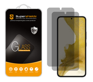 (2 Pack) Supershieldz (Privacy) Anti Spy Screen Protector Designed for Samsung Galaxy S22 5G, Tempered Glass, Anti Scratch, Bubble Free (2 Pack) Supershieldz (Privacy) Anti Spy Screen Protector Designed for Samsung Galaxy S22 5G, Tempered Glass, Anti Scratch, Bubble Free