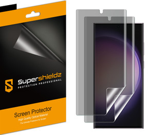 (2 Pack) Supershieldz (Privacy) Anti Spy Screen Protector Shield Designed for Samsung Galaxy S23 Ultra 5G