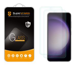 (2 Pack) Supershieldz Designed for Samsung Galaxy S23 FE Tempered Glass Screen Protector, Anti Scratch, Bubble Free (2 Pack) Supershieldz Designed for Samsung Galaxy S23 FE Tempered Glass Screen Protector, Anti Scratch, Bubble Free