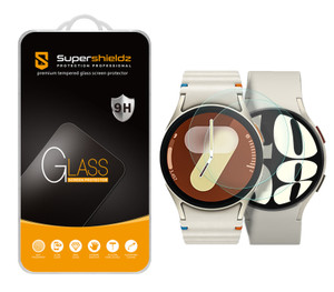 (2 Pack) Supershieldz Designed for Samsung Galaxy Watch 7 (40mm) / Galaxy Watch 6 (40mm) / Galaxy Watch FE (40mm) / Galaxy Watch 5 (40mm) / Galaxy Watch 4 (40mm) Tempered Glass Screen Protector, Anti Scratch, Bubble Free (2 Pack) Supershieldz Designed for Samsung Galaxy Watch 7 (40mm) / Galaxy Watch 6 (40mm) / Galaxy Watch FE (40mm) / Galaxy Watch 5 (40mm) / Galaxy Watch 4 (40mm) Tempered Glass Screen Protector, Anti Scratch, Bubble Free