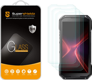 (3 Pack) Supershieldz Designed for Kyocera (DuraForce Pro 3) Tempered Glass Screen Protector, Anti Scratch, Bubble Free