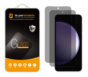 (2 Pack) Supershieldz (Privacy) Anti Spy Screen Protector Designed for Samsung Galaxy S23 FE, Tempered Glass, Anti Scratch, Bubble Free (2 Pack) Supershieldz (Privacy) Anti Spy Screen Protector Designed for Samsung Galaxy S23 FE, Tempered Glass, Anti Scratch, Bubble Free