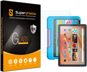 (2 Pack) Supershieldz Designed for All-New Fire HD 10/ Fire HD 10 Kids / Fire HD 10 Kids Pro Tablet 10.1 inch (13th Generation, 2023 Release) Screen Protector, (Tempered Glass) Anti Scratch, Bubble Free