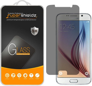 (2 Pack) Supershieldz (Privacy) Anti Spy Screen Protector Designed for Samsung Galaxy S6, Tempered Glass, Anti Scratch, Bubble Free (2 Pack) Supershieldz (Privacy) Anti Spy Screen Protector Designed for Samsung Galaxy S6, Tempered Glass, Anti Scratch, Bubble Free
