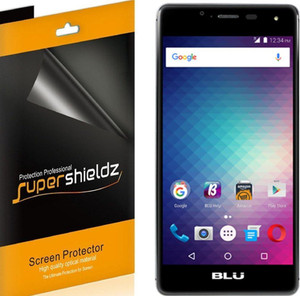 (3 Pack) Supershieldz Designed for BLU R1 HD 5.0" Screen Protector, High Definition Clear Shield (PET) (3 Pack) Supershieldz Designed for BLU R1 HD 5.0" Screen Protector, High Definition Clear Shield (PET)