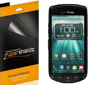 (3 Pack) Supershieldz Designed for Kyocera Brigadier Screen Protector, High Definition Clear Shield (PET) (3 Pack) Supershieldz Designed for Kyocera Brigadier Screen Protector, High Definition Clear Shield (PET)