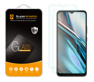 (2 Pack) Supershieldz Designed for BLU View 5 Tempered Glass Screen Protector, Anti Scratch, Bubble Free (2 Pack) Supershieldz Designed for BLU View 5 Tempered Glass Screen Protector, Anti Scratch, Bubble Free