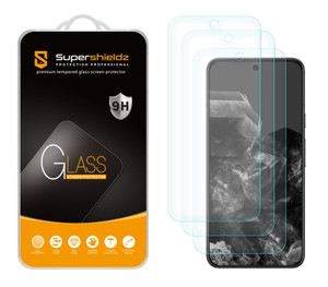 (3 Pack) Supershieldz Designed for Google Pixel 9 Pro XL/ Pixel 10 Pro XL Tempered Glass Screen Protector, Anti Scratch, Bubble Free (3 Pack) Supershieldz Designed for Google Pixel 9 Pro XL/ Pixel 10 Pro XL Tempered Glass Screen Protector, Anti Scratch, Bubble Free