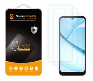 (3 Pack) Supershieldz Designed for BLU (View 5 Pro) Tempered Glass Screen Protector, Anti Scratch, Bubble Free (3 Pack) Supershieldz Designed for BLU (View 5 Pro) Tempered Glass Screen Protector, Anti Scratch, Bubble Free