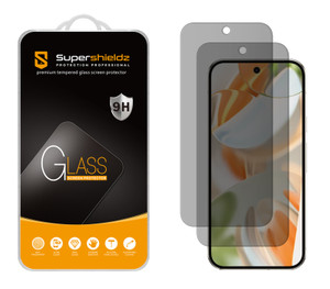 (2 Pack) Supershieldz (Privacy) Anti Spy Screen Protector Designed for Google Pixel 9 Pro/ Pixel 10 Pro, Tempered Glass, Anti Scratch, Bubble Free (2 Pack) Supershieldz (Privacy) Anti Spy Screen Protector Designed for Google Pixel 9 Pro/ Pixel 10 Pro, Tempered Glass, Anti Scratch, Bubble Free
