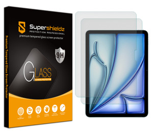 (2 Pack) Supershieldz Anti Glare (Matte) Tempered Glass Screen Protector Designed for iPad Air 11 inch (M3/M2, 2025/2024) Anti Fingerprint, Anti Scratch, Bubble Free (2 Pack) Supershieldz Anti Glare (Matte) Tempered Glass Screen Protector Designed for iPad Air 11 inch (M3/M2, 2025/2024) Anti Fingerprint, Anti Scratch, Bubble Free